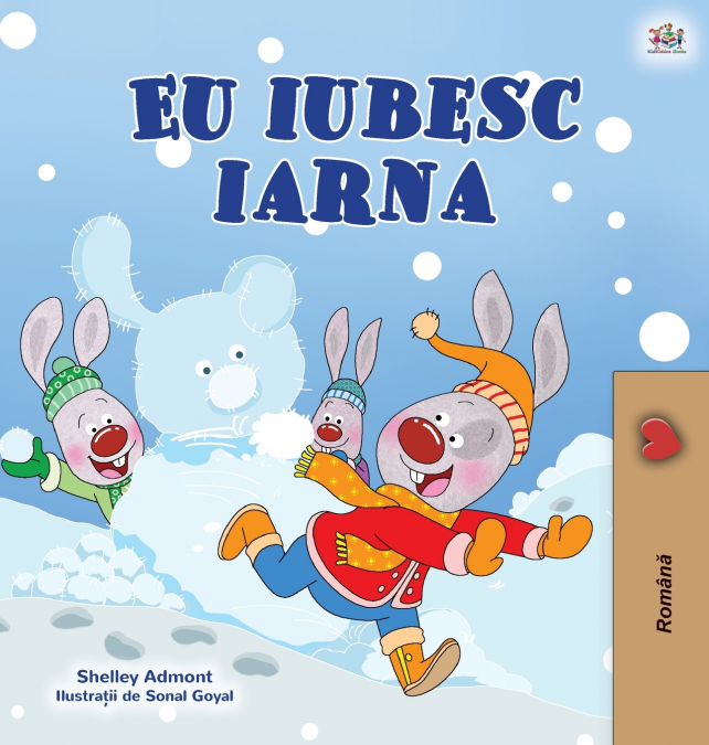 I Love Winter (Romanian Children’s Book)