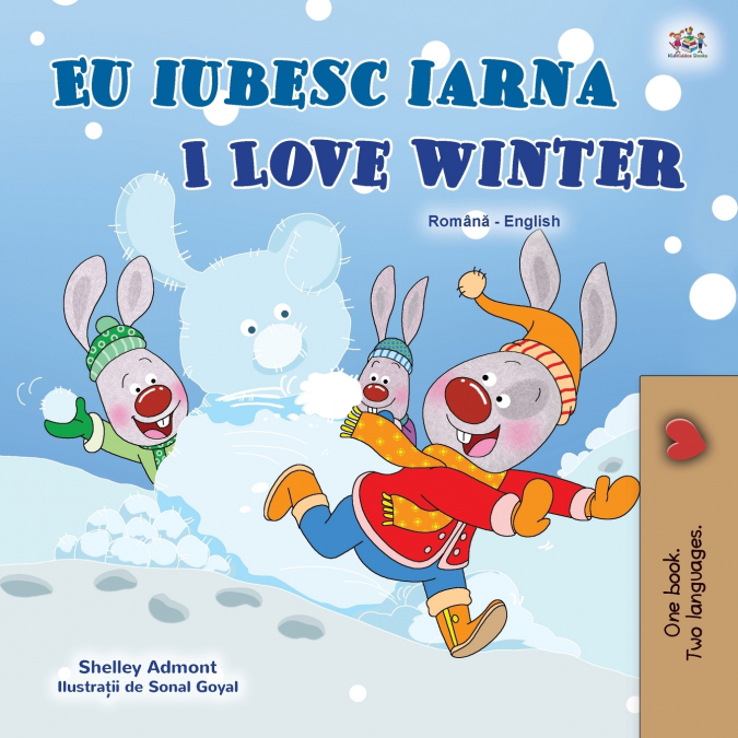 I Love Winter (Romanian English Bilingual Children’s Book)