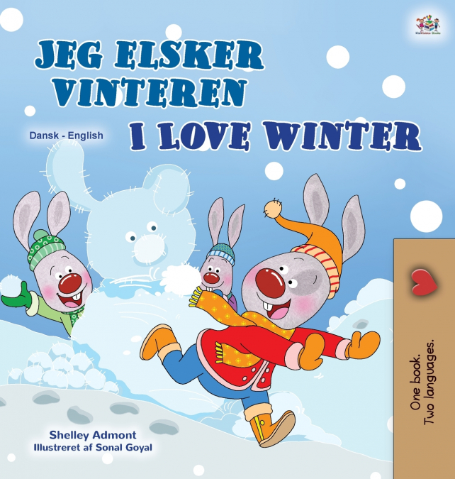 I Love Winter (Danish English Bilingual Children’s Book)