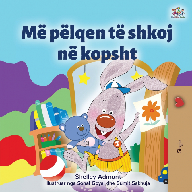 I Love to Go to Daycare (Albanian Children’s Book)