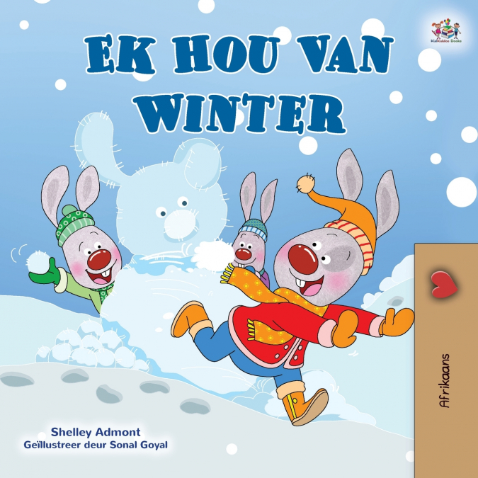 I Love Winter (Afrikaans Children’s Book)