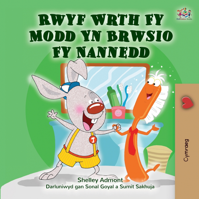 I Love to Brush My Teeth (Welsh Children’s Book)