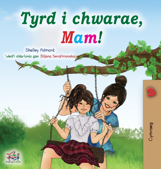 Let’s play, Mom! (Welsh Book for Kids)
