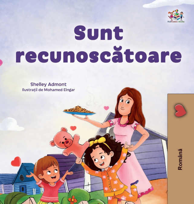 I am Thankful (Romanian Book for Children)