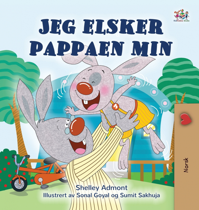 I Love My Dad (Norwegian Book for Kids)