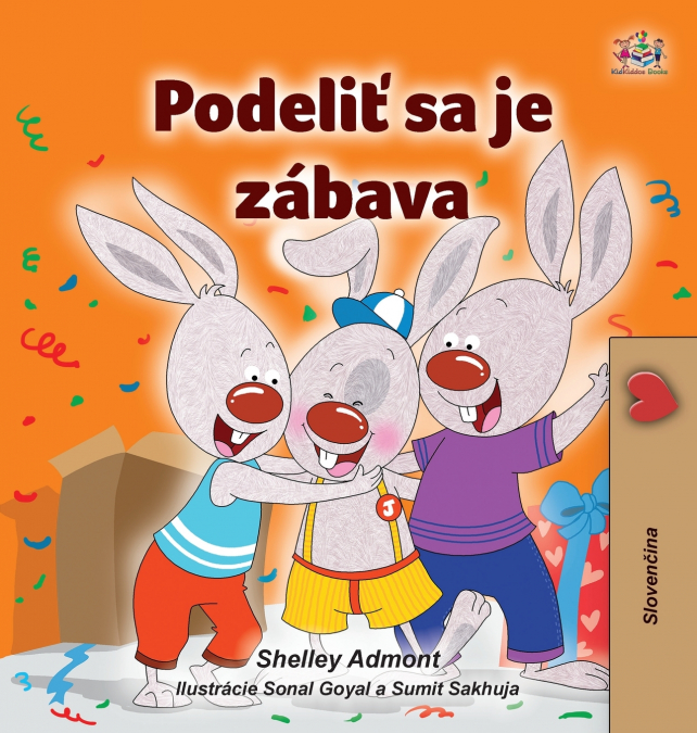 I Love to Share (Slovak Children’s Book)