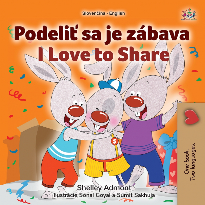I Love to Share (Slovak English Bilingual Book for Kids)