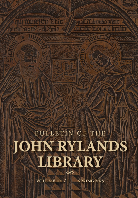 Bulletin of the John Rylands Library 101/1