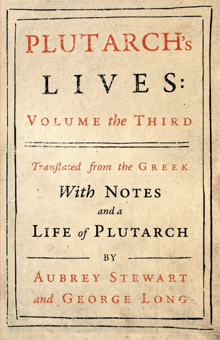 Plutarch’s Lives - Vol. III