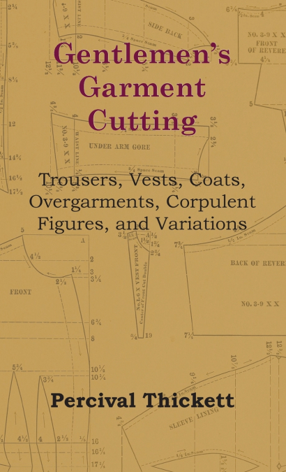 Gentlemen’s Garment Cutting
