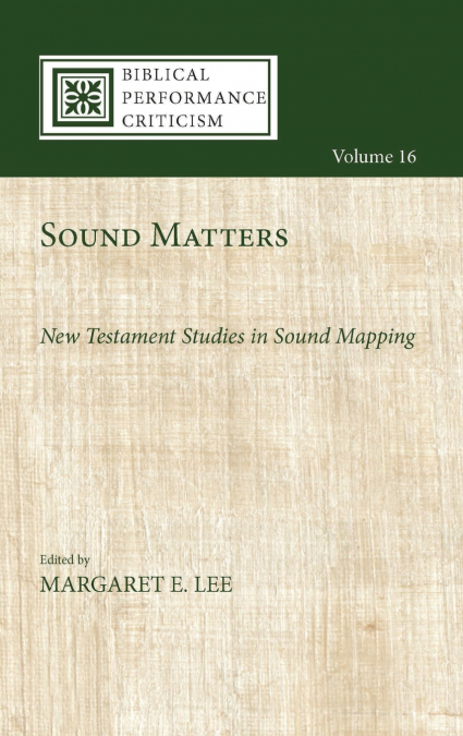 Sound Matters