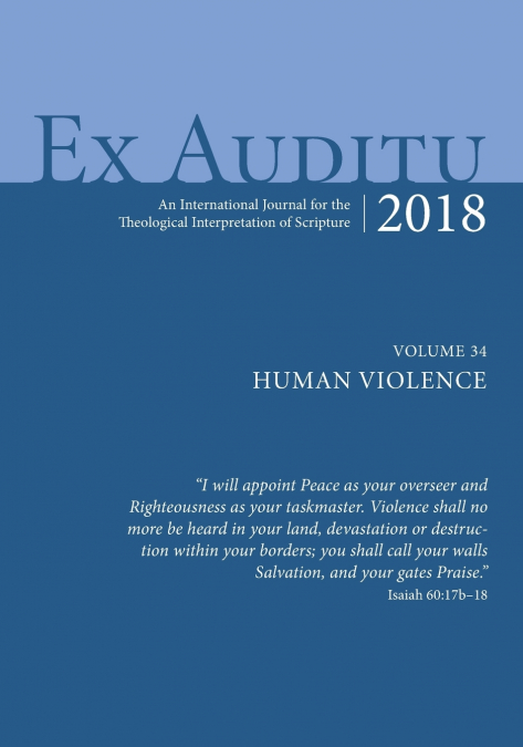 Ex Auditu - Volume 34