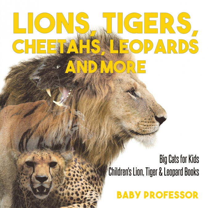 Lions, Tigers, Cheetahs, Leopards and More | Big Cats for Kids | Children’s Lion, Tiger & Leopard Books