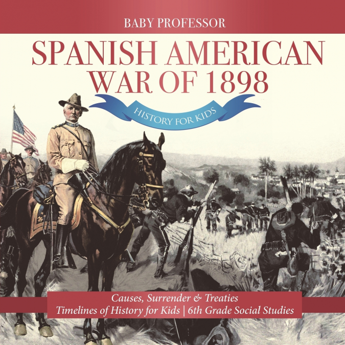 Spanish American War of 1898 - History for Kids - Causes, Surrender & Treaties | Timelines of History for Kids | 6th Grade Social Studies