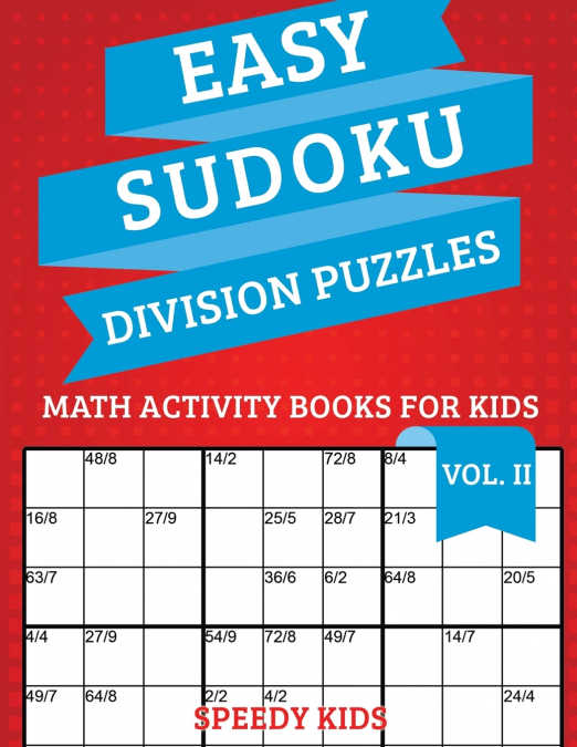 Easy Sudoku Division Puzzles Vol II