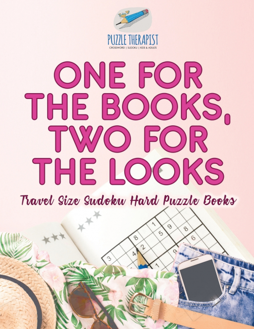 One for the Books, Two for the Looks | Travel Size Sudoku Hard Puzzle Books