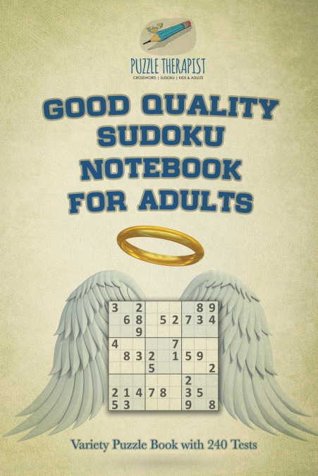 Good Quality Sudoku Notebook for Adults | Variety Puzzle Book with 240 Tests