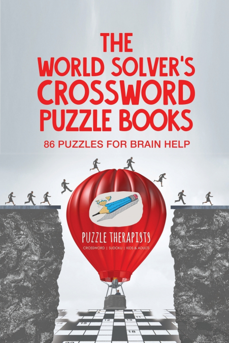 The World Solver’s Crossword Puzzle Books | 86 Puzzles for Brain Help