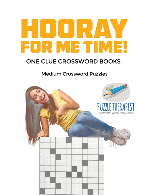 Hooray for Me Time! | Medium Crossword Puzzles | One Clue Crossword Books