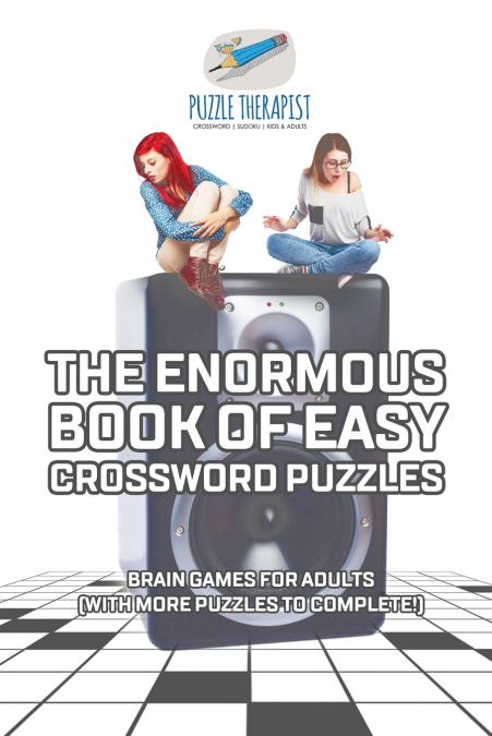 The Enormous Book of Easy Crossword Puzzles | Brain Games for Adults (with more puzzles to complete!)