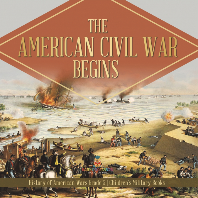 The American Civil War Begins | History of American Wars Grade 5 | Children’s Military Books