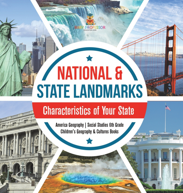 National & State Landmarks | Characteristics of Your State | America Geography | Social Studies 6th Grade | Children’s Geography & Cultures Books