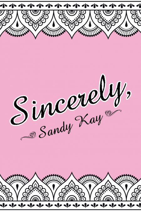 Sincerely