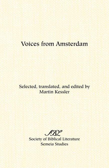 Voices from Amsterdam