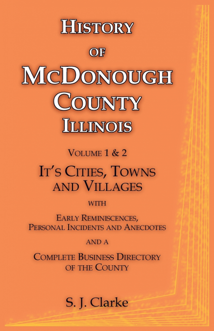 History of McDonough County, Illinois, Volume 1 and 2