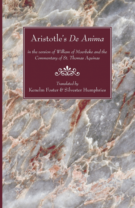 Aristotle’s De Anima