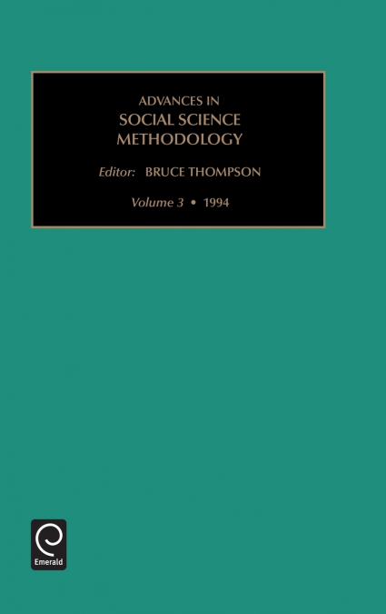 Advances in Social Science Methodology