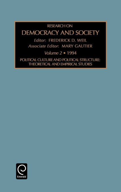 Political Culture and Political Structure