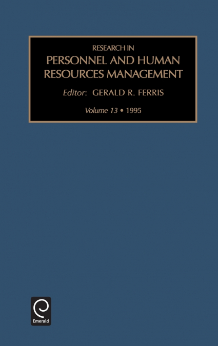 Research in Personnel and Human Resources Management