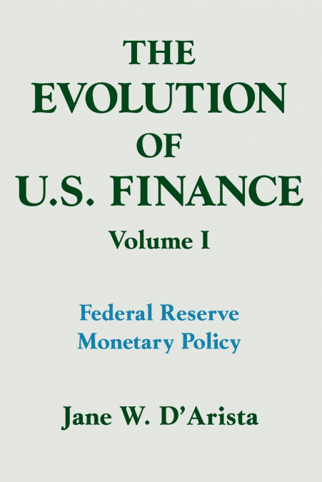The Evolution of US Finance