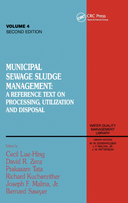 Municipal Sewage Sludge Management