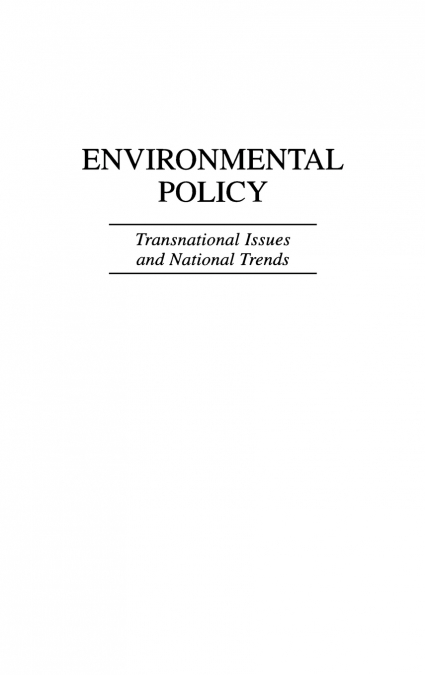 Environmental Policy