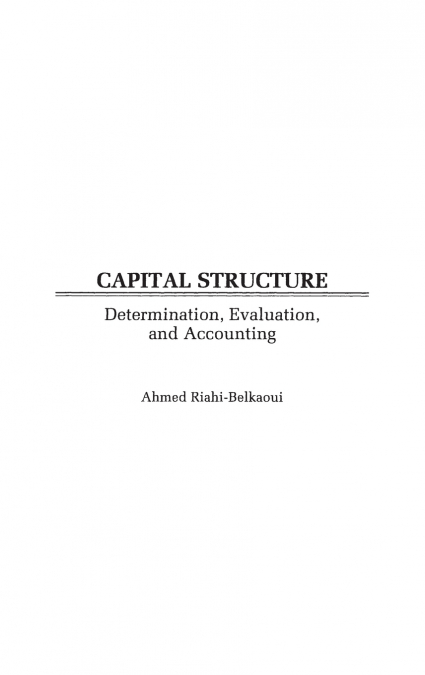 Capital Structure