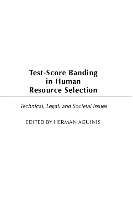 Test-Score Banding in Human Resource Selection