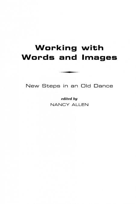 Working with Words and Images