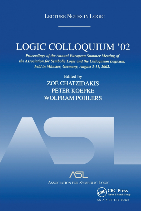 Logic Colloquium ’02