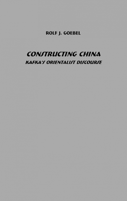 Constructing China