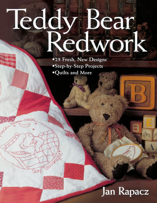 Teddy Bear Redwork - Print on Demand Edition