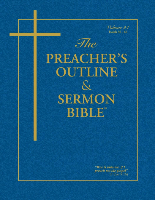 The Preacher’s Outline & Sermon Bible - Vol. 24