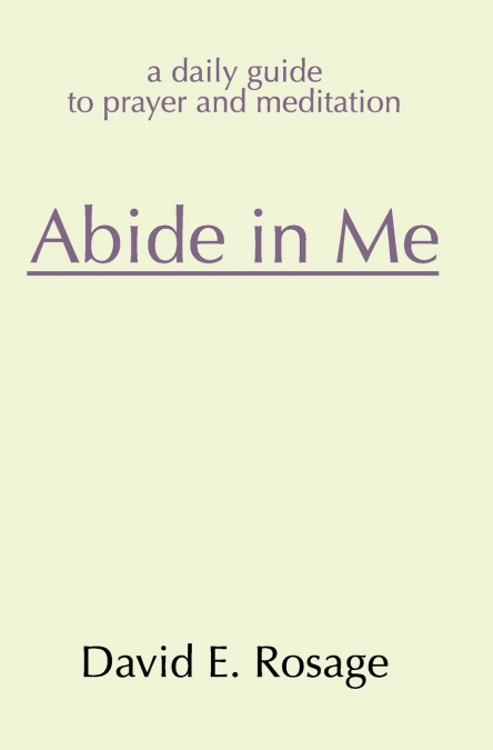Abide in Me