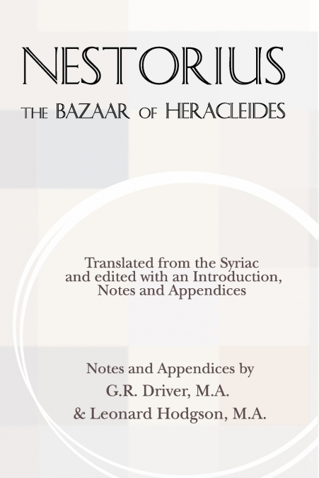 The Bazaar of Heracleides