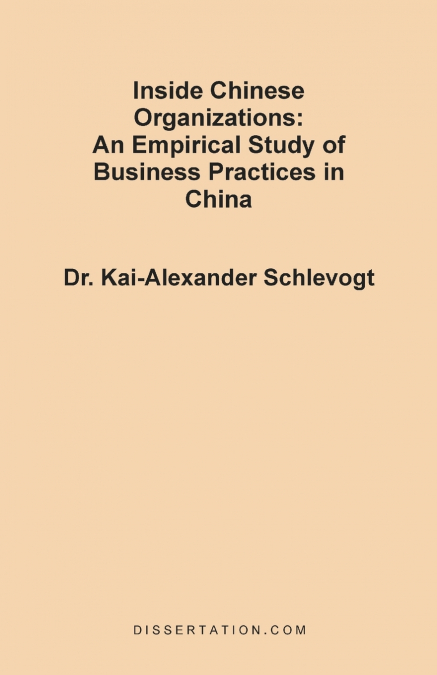 Inside Chinese Organizations