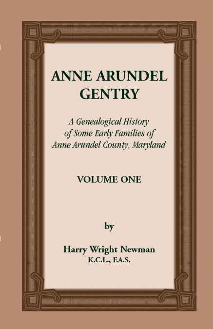 Anne Arundel Gentry