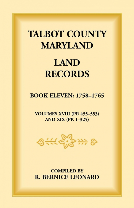 Talbot County, Maryland Land Records