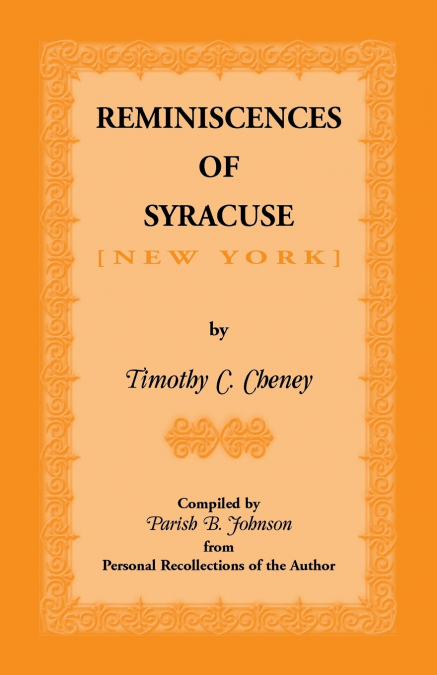 Reminiscences of Syracuse