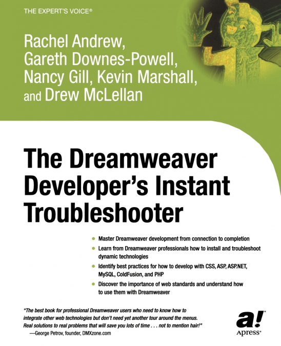 The Dreamweaver Developer’s Instant Troubleshooter